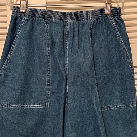 JONES NEW YORK Sport Petite Denim Cargo Shorts - Picture 3 of 5